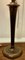 Lámpara de mesa Art Déco alta de nogal y cobre, Imagen 5