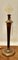 Tall Art Deco Walnut and Copper Table Lamp 2