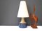 Vintage Danish Pottery Table Lamp from Søholm, 1960s 3