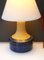 Vintage Danish Pottery Table Lamp from Søholm, 1960s 9