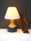 Vintage Danish Pottery Table Lamp from Søholm, 1960s 4