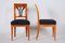 Biedermeier Dining Chairs in Cherry Tree, Czech, 1830s, Set of 2 5