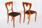 Biedermeier Chairs in Walnut, Czech, 1840s, Set of 4 2