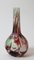 Vaso vintage di Murano verde, rosso e bianco, anni '70, Immagine 11