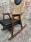 Rocking Chair Muntendam en Teck et Rotin par PJ Muntendam pour Gebroeders Jonkers Noordwolde, 1950 5