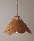 Lampe à Suspension Uchiwa Mid-Century dans le style d'Ingo Maurer, 1970s 18