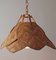 Mid-Century Uchiwa Fan Hanging Lamp in the style of Ingo Maurer, 1970s 5