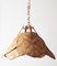 Mid-Century Uchiwa Fan Hanging Lamp in the style of Ingo Maurer, 1970s 17