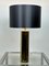 Italian Cylinder Lamp in Golden Brass, 2000s 6