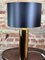 Italienische Zylinderlampe aus Goldenem Messing, 2000er 4