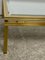 Vintage Coffee Table in Golden Aluminum by Pierre Vandel, 1970, Image 6