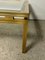 Vintage Coffee Table in Golden Aluminum by Pierre Vandel, 1970 7