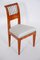 Biedermeier Chair in Cherry Tree &New Upholstery, Czech, 1820s 7