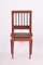 Biedermeier Side Chair in Yew-Tree & Upholstery, Austria, 1820s 2