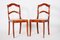 Biedermeier Dining Chairs in Mahogany & Wicker, Germany, 1830s, Set of 2, Image 1
