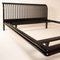 Vintage Bed in Wood and Brass by Pierre Cardin, 1980s, Image 11