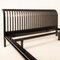 Vintage Bed in Wood and Brass by Pierre Cardin, 1980s 13