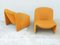 Alky Yellow Armchairs by Giancarlo Piretti for Castelli / Anonima Castelli, 1970s, Set of 2, Image 5