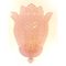 Appliques Murales Feuille en Verre de Murano Rose par Simoeng, Set de 2 7