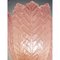 Apliques de pared con hojas de cristal de Murano rosa de Simoeng. Juego de 2, Imagen 3