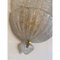 Transparent Graniglia Leaf Murano Glass Wall Sconces by Simoeng, Set of 2, Image 5