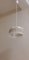 Lampada da soffitto vintage su supporto in plastica bianca, anni '70, Immagine 7