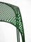 Vintage Italian Bar Stool in Green Painted Metal, 1960s, Image 14