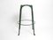 Vintage Italian Bar Stool in Green Painted Metal, 1960s, Image 3