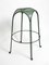 Tabouret de Bar Vintage en Métal Peint Vert, Italie, 1960s 4