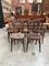 Early 20th Century Dining Chairs, Set of 9, Image 2