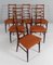 Dining Chairs Model Lis attributed to Niels Koefoed, 1960s, Set of 6 2