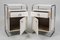 Bauhaus Bedside Tables in Chrome & Wood by Sab, Czech, 1930s, Set of 2, Image 5