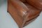 French Cognac Moustache Back Leather Club Chairs, 1940s, Set of 2 10