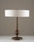 Swedish Modern Table Lamp attributed to Böhlmarks, 1940s, Image 2