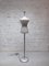 Lámpara de pie Mid-Century moderna de vidrio opalino, años 80, Imagen 5
