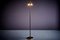 Lampada da terra in ottone rivestito in pelle di Kalmar Leuchten, Austria, anni '60, Immagine 4