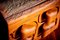 Scatola monolocale in legno di sequoia con quattro cassetti, anni '70, Immagine 2