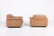 Ds 101 Brown Leather Lounge Chairs from de Sede, 1970s 6