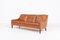 Modern Danish Cognac Leather Sofa, 1970s 2