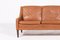 Modern Danish Cognac Leather Sofa, 1970s 8