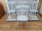 Vintage Fiddleback Country Dining Chairs, 1970s, Set of 4, Image 1