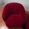 Velvet Armchairs in the style of Gio Ponti, 1940s, Set of 2 8