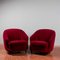 Set of Velvet Armchairs in the style of Gio Ponti, 1940s 30