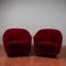 Set of Velvet Armchairs in the style of Gio Ponti, 1940s 14