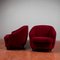 Set of Velvet Armchairs in the style of Gio Ponti, 1940s 17