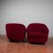 Velvet Armchairs in the style of Gio Ponti, 1940s, Set of 2 7