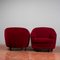 Set of Velvet Armchairs in the style of Gio Ponti, 1940s 28