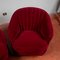 Set of Velvet Armchairs in the style of Gio Ponti, 1940s 26
