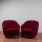 Velvet Armchairs in the style of Gio Ponti, 1940s, Set of 2 1