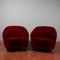 Butacas de terciopelo al estilo de Gio Ponti, años 40. Juego de 2, Imagen 29